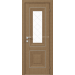 Міжкімнатні двері з ПВХ покриттям Versal Esmi зі склом 2 з молдингом SMALL хром (Esmi-G2m-SMALL-Chr)