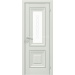 Межкомнатные двери с ПВХ покрытием Versal Esmi со стеклом 3 с молдингом SMALL хром (Esmi-G3m-SMALL-Chr)