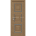 Міжкімнатні двері з ПВХ покриттям Versal Irida глухі з молдингом Grand попелястий (Irida-Hm-Grand-Ashy)