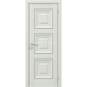 Міжкімнатні двері з ПВХ покриттям Versal Irida глухі з молдингом Small хром (Irida-Hm-Small-Chr)